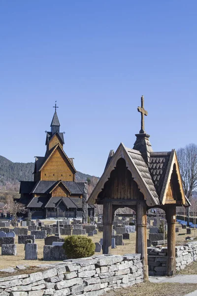 Stave Church Heddal in Telemark — Stock Photo, Image