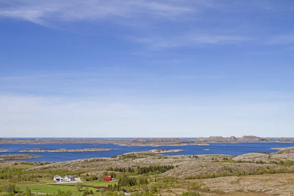 Landschap van de Noorse archipel — Stockfoto