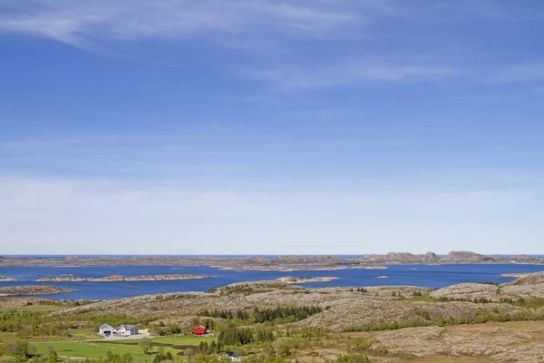 Paisaje del archipiélago noruego — Foto de Stock