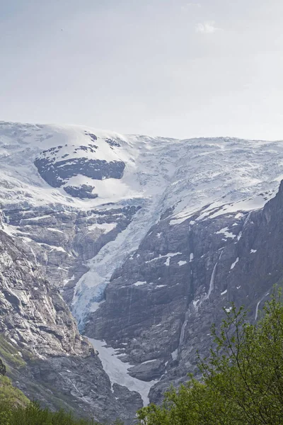 Kjenndalsbreen v Norsku — Stock fotografie