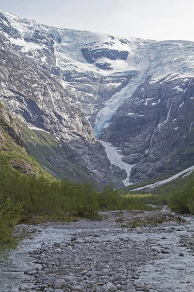 Norveç 'te kjenndalsbreen — Stok fotoğraf