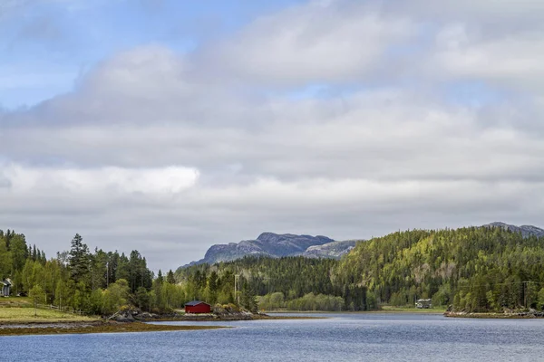 Blikkengfjord in trondelag — Stockfoto