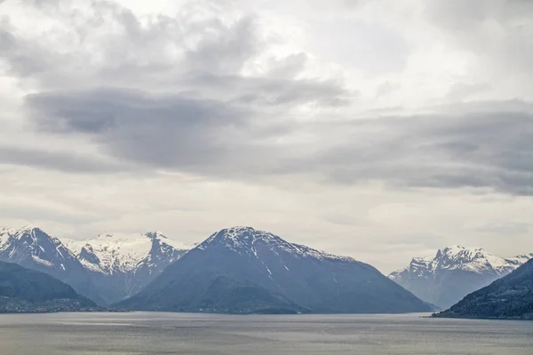 A Sognefjord látképe — Stock Fotó