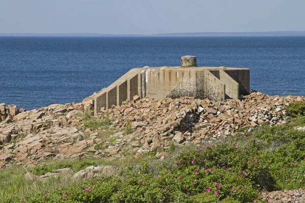 Fortificación de la guerra en la Reserva Natural Hovs Hallar — Foto de Stock
