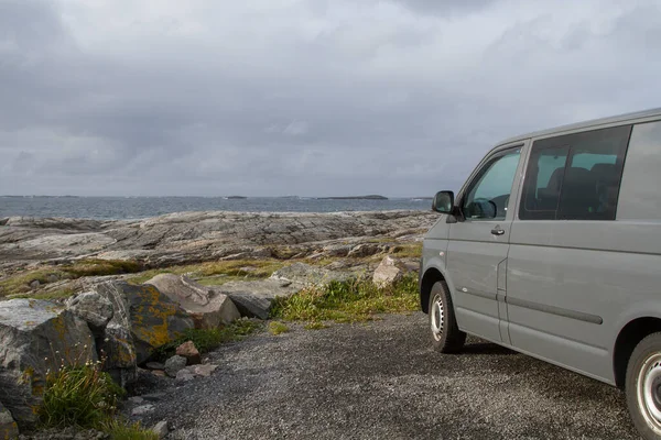 Camper Way Atlantic Road — Stock Photo, Image