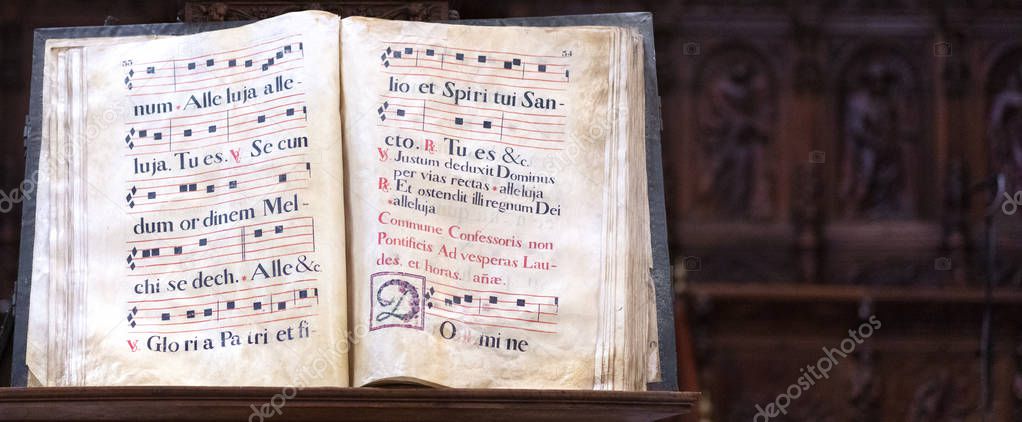 old gregorian book