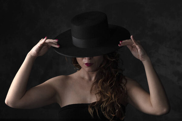 girl wearing an spanish hat