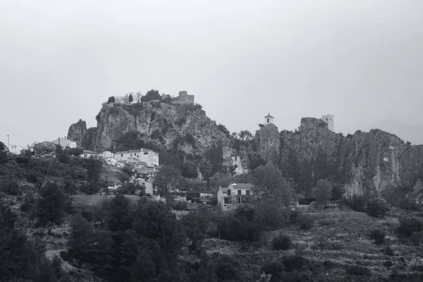 Guadalest замок в Іспанії — стокове фото