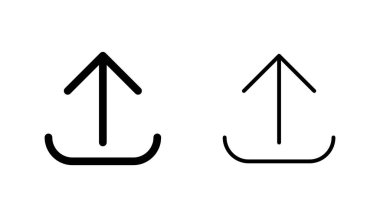 Simge yükleme seti. veri simgesi yükle