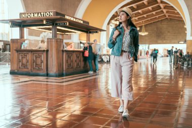 Union Station turist görünümlü art deco yürüyüş