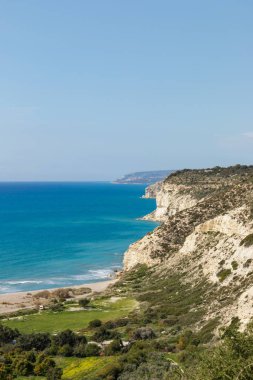 Episkopi Bay, Kıbrıs, Kourion görünümünü