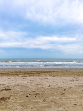 Gökyüzü, deniz ve kum, Ýtalya, Riccione