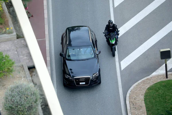 Monte Carlo Monaco October 2018 Aerial View Audi Full Size — Stock Photo, Image