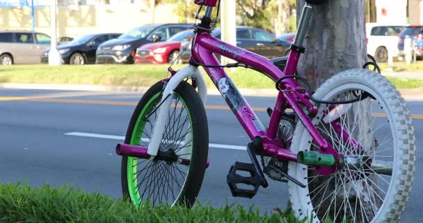 Orlando Florida Usa March 2019 Street Style Freestyle Bmx Bike — Stock Video