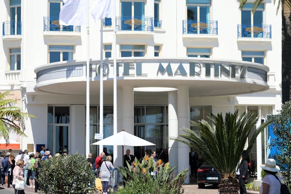 Hotel Martinez Cannes Entrada — Foto de Stock