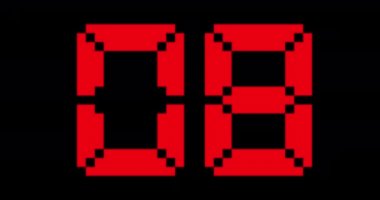 Renkli Kraft kağıt ile On İkinci Geri Sayım - Dci 4k Animasyon