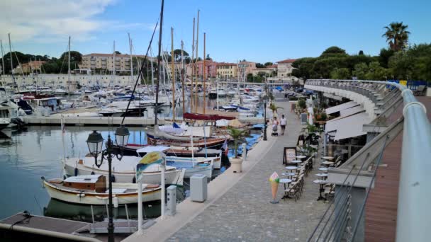 Saint Jean Cap Ferrat France June 2020 Beautiful View Port — 비디오