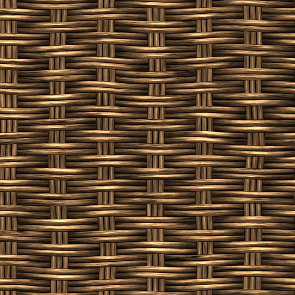 Seamless Weaving Wickerwork Pattern — Stock Photo, Image