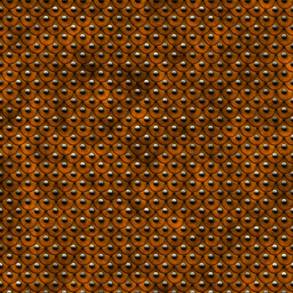 Seamless Pattern Brown Reptile Leather — Stock Photo, Image