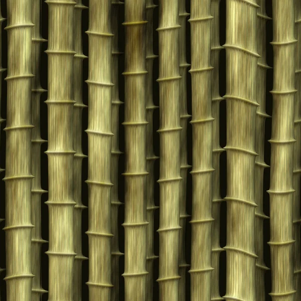 Padrão Bambu Roughage Sem Costura — Fotografia de Stock