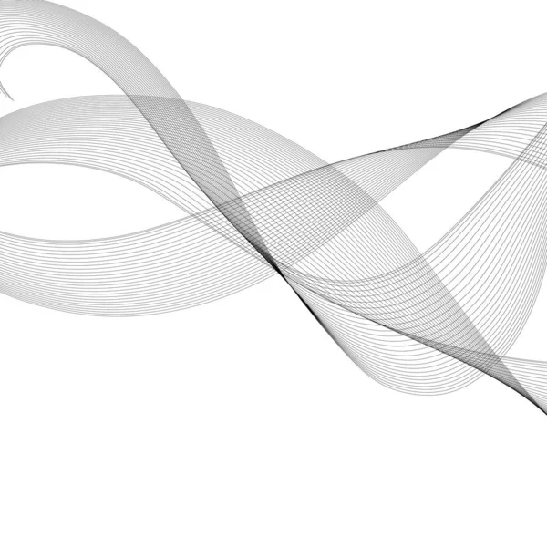 Бизнес Шаблон Обложка Абстрактными Прозрачными Волнами — стоковое фото
