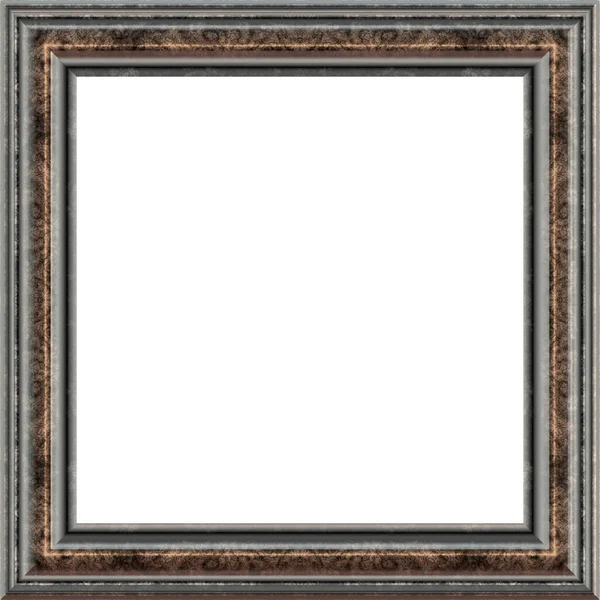 Square Wooden Ligneous Frame — Stock Photo, Image