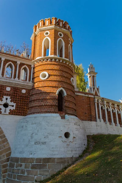 Moskau Russland Oktober 2018 Das Figürliche Trauben Tor Museumsreservat Zarizyn — Stockfoto