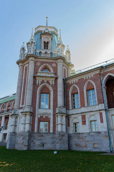 Moskva Rusko Října 2018 Velký Caritsynský Palác Muzejní Rezervaci Caritsyno — Stock fotografie