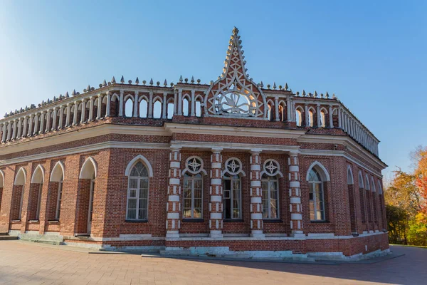 Moscow Rússia Outubro 2018 Second Courtiers Quarters Tsaritsyno Tsaritsyno Marco — Fotografia de Stock