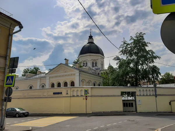 Moscou Russie Mai 2019 Couvent Ivanovsky Rue Kitai Gorod Église — Photo