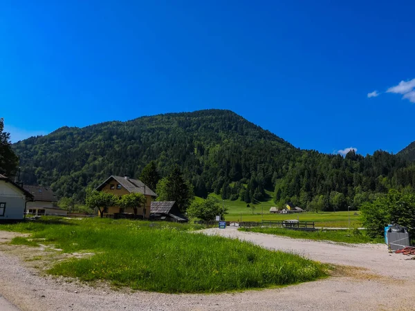 Феодосия Словенья Июня 2019 Года Село Подкопай Горы Подкорен Деревня — стоковое фото