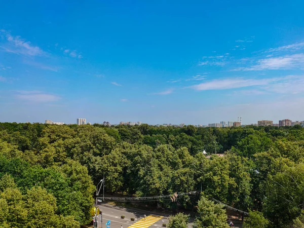 Moscow Russia Ιουνίου 2019 Πανοραμική Θέα Του Πάρκου Σοκολνίκι Καλοκαίρι — Φωτογραφία Αρχείου