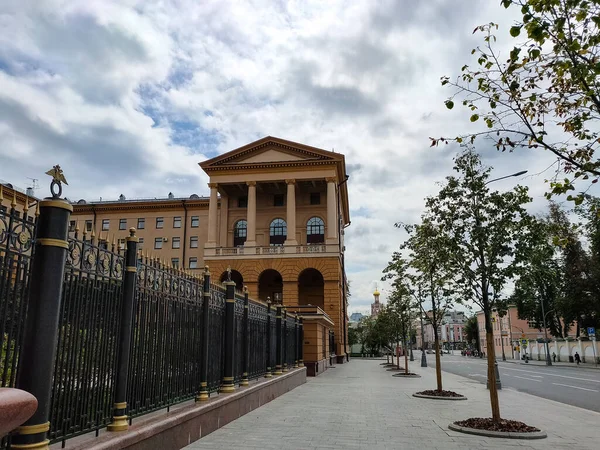 Moscow Rússia Julho 2019 Polícia Cidade Moscou Rua Petrovka — Fotografia de Stock