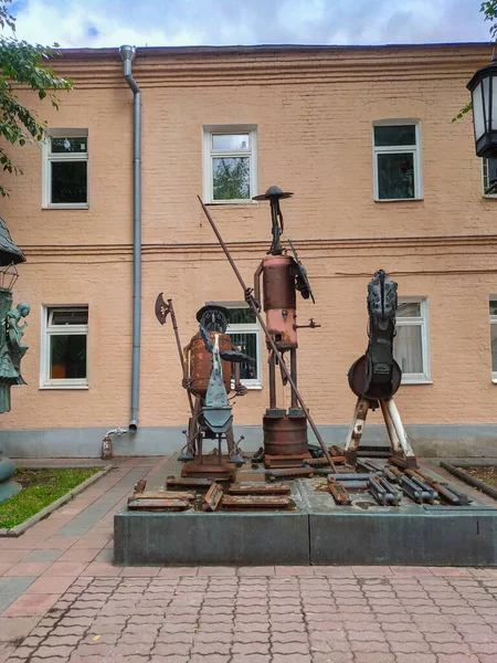 Moscow Russia Lipca 2019 Muzeum Sztuki Nowoczesnej Moskwie Przy Ulicy — Zdjęcie stockowe