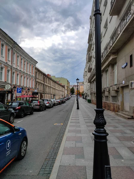 モスクワ ロシア 7月13 2019 ペトロフスキーレーン モスクワ市内中心部の通り — ストック写真
