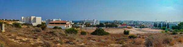 Ayia Napa Chipre Setembro 2019 Vista Panorâmica Para Hotéis Ayia — Fotografia de Stock