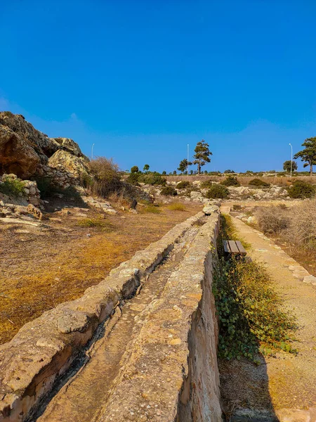 Antigos Aquedutos Agia Napa Ayia Napa Chipre — Fotografia de Stock