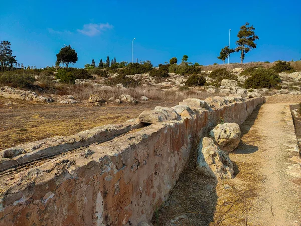 Antikes Byzantinisches Aquädukt Agia Napa Ayia Napa Zypern — Stockfoto