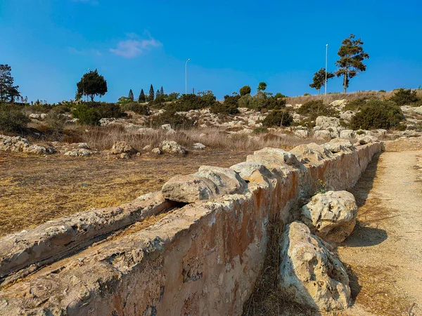 Antikes Byzantinisches Aquädukt Agia Napa Ayia Napa Zypern — Stockfoto