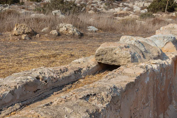 Antico Acquedotto Bizantino Agia Napa Ayia Napa Cipro — Foto Stock