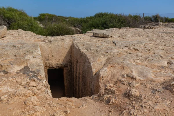 Makronissos Tombs ancient burial ground from the hellenistic period. Makronissos, Ayia Napa (Agia Napa), Cyrpus.