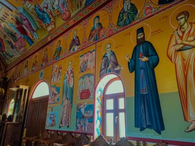 Kıbrıs Rum Kesimi 'nin Ayia Napa kentindeki Agios Epifanios kilisesinin içi.