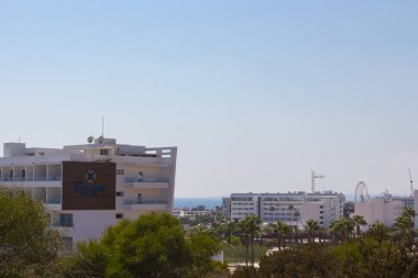 Ayia Napa, Kıbrıs - 09 Eylül 2019: 