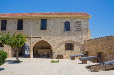 Larnaca, Kıbrıs, Temmuz 2015. Ortaçağ Kalesi.