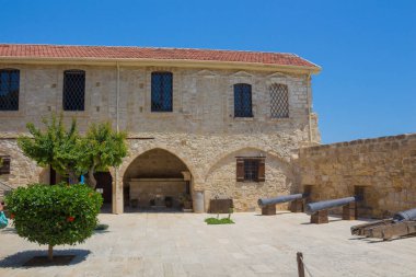 Larnaca, Kıbrıs, Temmuz 2015. Ortaçağ Kalesi.