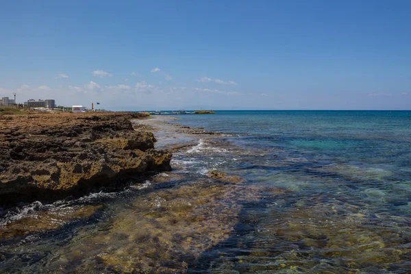 Protaras Ist Ein Überwiegend Touristischer Ort Der Der Verwaltungsgerichtsbarkeit Der — Stockfoto