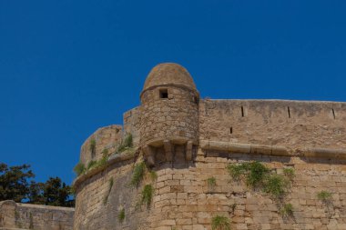 Yunanistan 'ın Girit kentindeki Fortezza Kalesi