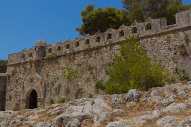 Yunanistan 'ın Girit kentindeki Fortezza Kalesi