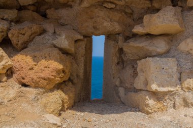 Fortezza, Rethymno, Yunanistan 'daki embriyo. Fortezza (İtalyanca 