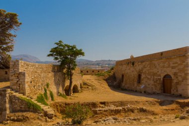 Fortezza of Rethymno, Girit, Yunanistan. Fortezza (İtalyanca 